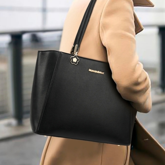 Montana West Clover Concho Tote Bag - Picture 3 of 10